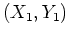 $ \mbox{$(X_1,Y_1)$}$