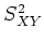 $ \mbox{$S^2_{XY}$}$