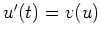 $ u^\prime(t)=v(u)$