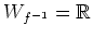 $ W_{f^{-1}}=\mathbb{R}$