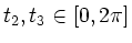 $ t_{2}, t_{3} \in [0,2\pi]$