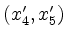 $ (x'_4,x'_5)$